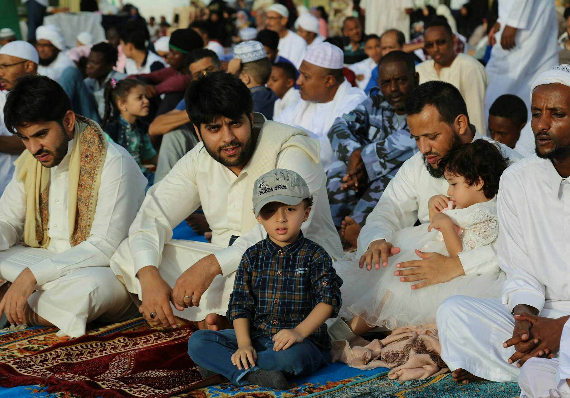 Eid prayer image